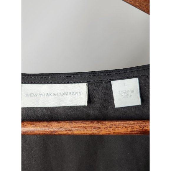 New York & Company Black Top Size Large‎ - Picture 5 of 7